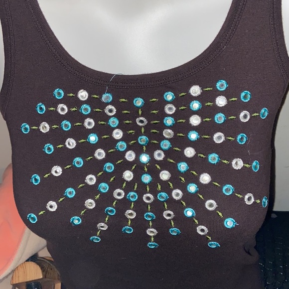 Tory Burch tank top shirt size small fits medium - Picture 9 of 16